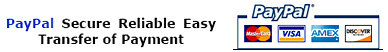 Paypal / Credit Card Payments